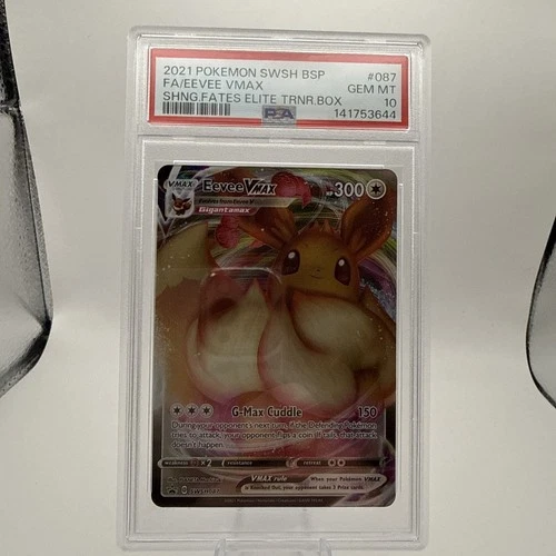 2021 Pokémon Eevee VMAX Promo SWSH087 PSA 10 Gem Mint