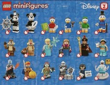 LEGO 71024 Disney Series 2 Complete Set of 18 Minifigures