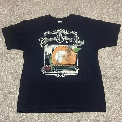 The Allman Brothers Band 2011 Beacon Theater T-Shirt Black cotton PA7553