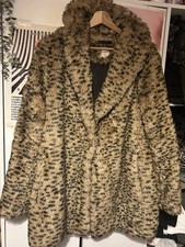 Vintage NEXT outwear large leopard print style coat