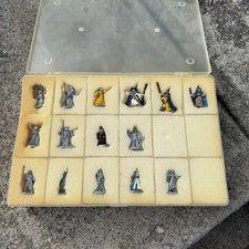 Vtg Lot of Dungeons Dragons Miniatures Figures Magic Users Ral Partha Grandier