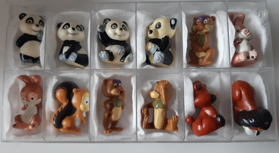 Ü Ei,   -  Komplettsatz  - Tao Tao und seine Freunde  - 1984  - Original Ferrero - Bild 1 von 3