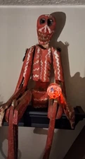 Haunted Handmade Marionette Puppet! Active! Demonic! Nasty Attitude! Caution! ⛧️