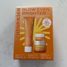 OLEHENRIKSEN Glow Even Brighter Skin Care Set: Cleanser, Eye Cream, Moisturizer