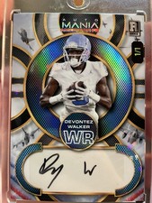 Wild Card Auto Mania Rookie Auto Devontez Walker 1/1 AMAC-DW