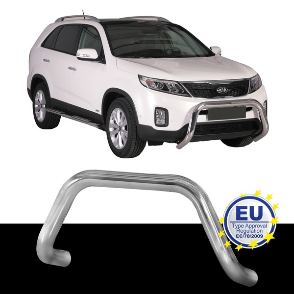 FrontbüGel Edelstahl Passend FüR KIA Sorento 2012 Bis 2015 Ø76Mm-image