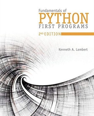 Fundamentals of Python: First Programs (Mindtap Course List)