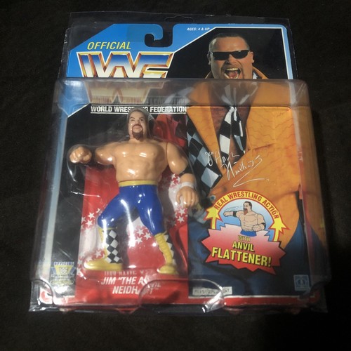 1992 Hasbro Jim The Anvil Neidhart WWF WWE Wrestli...