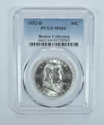 1952-D Franklin Half Dollar Boston Collection MS64 PCGS Blue Label *2352