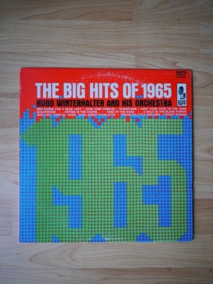 Hugo Winterhalter The Big Hits of 1965 Vinyl Album 33 RPM 12'' Big Band Jazz