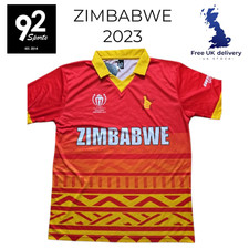 🏏 Zimbabwe Cricket 2023 ODI World Cup Shirt – Premium Replica Jersey | UK stock