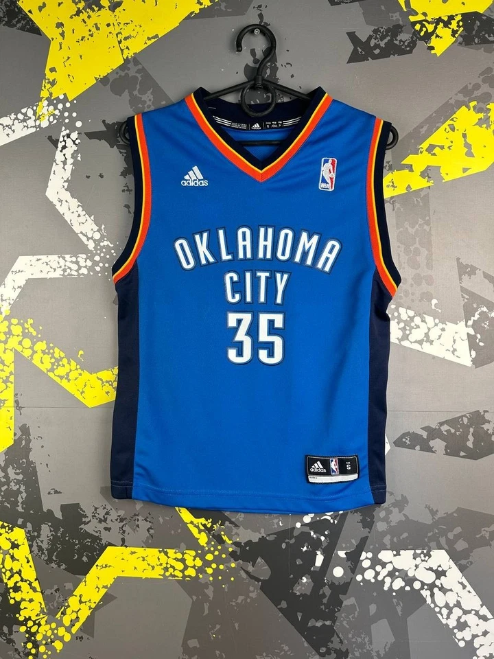Camiseta de baloncesto Durant Oklahoma City NBA Adidas talla joven S ig93 Foto 2 de 4