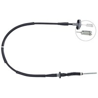 Seilzug KupplungsbetäTigung Pendelnd 1.090 Mm A.B.S. FüR Opel Agila