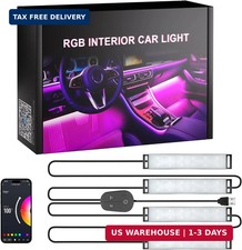 Led Lights For Car Interior 2-line Inside Cool Accessories Usb Dc 5v Car Light