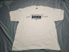 vintage single stitch t shirtxl Made In Usa 1993 Reno Bomb Scare