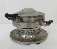 Universal Waffle Maker Rare Antique For Display Or Parts Made In USA Art Deco