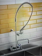 T&S Brass B-0133-ADF12-B T&S Brass Faucet And Spring. 8” Center To Center