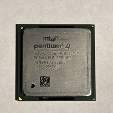 Intel Pentium 4 1.60 GHz SL5VH Socket 478 CPU 256k L2 Cache 400FSB 1.75V
