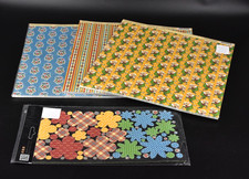 Graphic 45 MOTHER GOOSE Bundle Lot 74 Loose Sheets 12 x 12 Cardstock Die Cuts