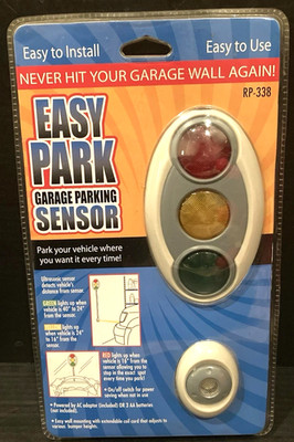 New Easy Park RP-338 Garage Parking Sensor Stop Light Electric Wall Stopper