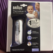Braun ThermoScan 5 with ExactTemp Ear Thermometer - White
