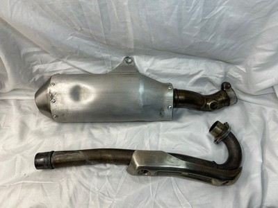 Honda CRF 150R Auspuff Endtopf Endtopf + Front Pipe Header 
