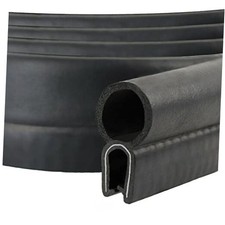 Car Door Rubber Seal Strip with Top Bulb, Automotive Weather Stripping 26Ft