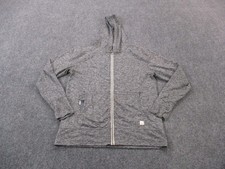Vuori Jacket Women M Gray Performance Lightweight Outdoors Track Gym Run