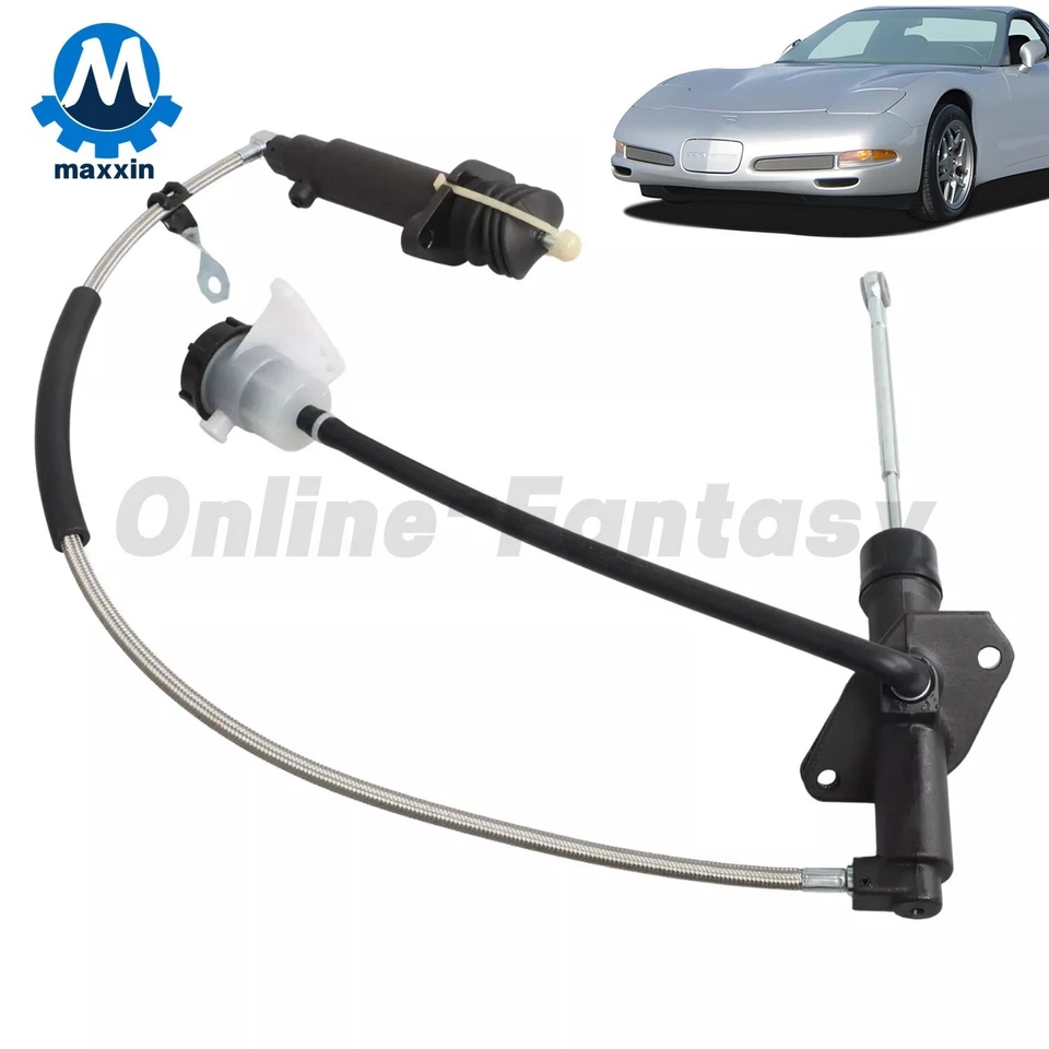 Clutch Master & Slave Cylinder Kit for Pontiac Firebird Chevrolet Camaro 1993-97 - Image 2 of 4