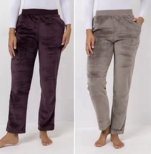 MONT CHALET 2 Damen-Hosen Farbmix Mikrofaser Chinchilla Kurzgröße S