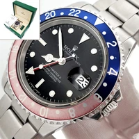 2006 Rolex GMT-Master II Rare Error Dial Pepsi Bezel Steel 40mm Box/Papers/Tag