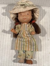 Holly Hobbie Doll Carrie Clothing KTC Knickerbocker 1975 Brunette 6" Vintage