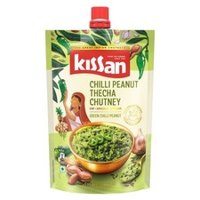 Kissan Chilli Peanut Thecha Chutney 200g made with Green Chilli & Peanuts FS