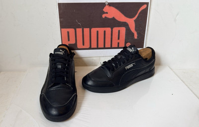 Puma Shuffle Leder Sneaker Größe UK 5 EU 38