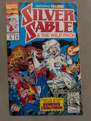 Silver Sable And The Wild Pack #8, Marvel Comics, January 1993.