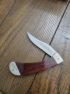 1983 Case XX PRO-LOCK II Rosewood Handle New Grind Blade 7 Dot | eBay