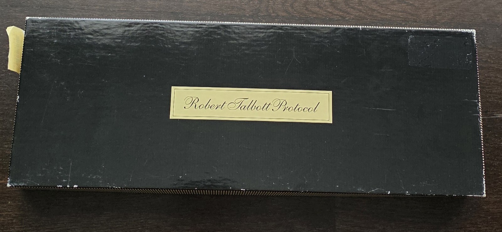 Robert Talbott Protocol Black Silk Cummerbund Nor… - image 2