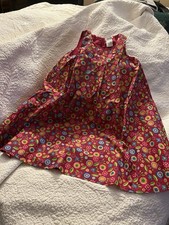 Chasing Fireflies Girls A-line Floral Dress Size 7, 100% Cotton