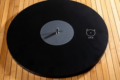 LH-5 mat Turntable Spindle extension with corian platter Lenco