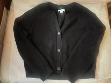 Velvet by Graham & Spencer Shayla Cardigan Jet Black - Nice !