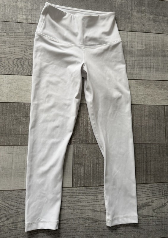  Yoga Leggings 90 Degree by Reflex Womens XS White Stretch Pants