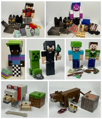 Minecraft Mojang Actionfigur - verschiedene Figuren - Multi Angebot - 3,25'' Reichweite