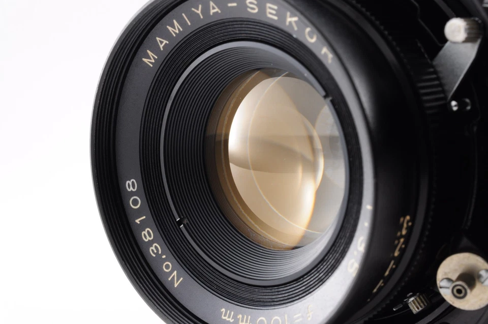 **Exc+5** Mamiya Universal Press + Sekor 100mm f/3.5 + 6x9 Film Back + Cap Japan - Image 2 of 4