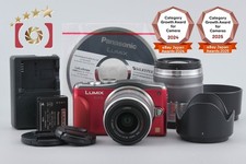 Panasonic LUMIX DMC-GF6 Red 16.0 MP 14-42 45-150 Lenses [Japanese Language Only]