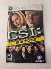 CSI HARD EVIDENCE - Microsoft Xbox 360 Instruction Manuals Only
