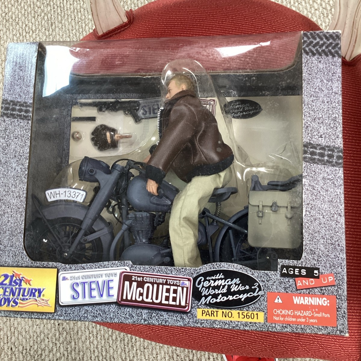 21st Century Steve McQueen w /German WWII Motorcycle The 21st Century Steve McQueen w /German WWII Motorcycle The