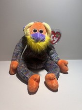 Ty Beanies Bananas the Monkey 2000 (Beanie Babies Collection) NEW with tags