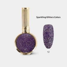Hang Pure Soak of Gel Sparkling Glitters Color #12