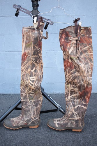 RedHead Bone-Dry Men's US 12 MAX4 Camo 600g Thinsulate Hip Wader Lug Sole Boot - Picture 3 of 17
