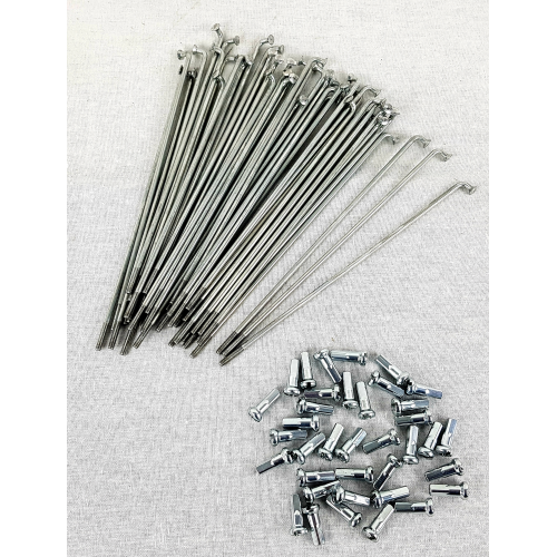 PIAGGIO CIAO MODELLO C7 KIT SERIE RAGGI RUOTA POSTERIORE 3 X 160 MM 36 PZ CON N - Picture 1 of 1